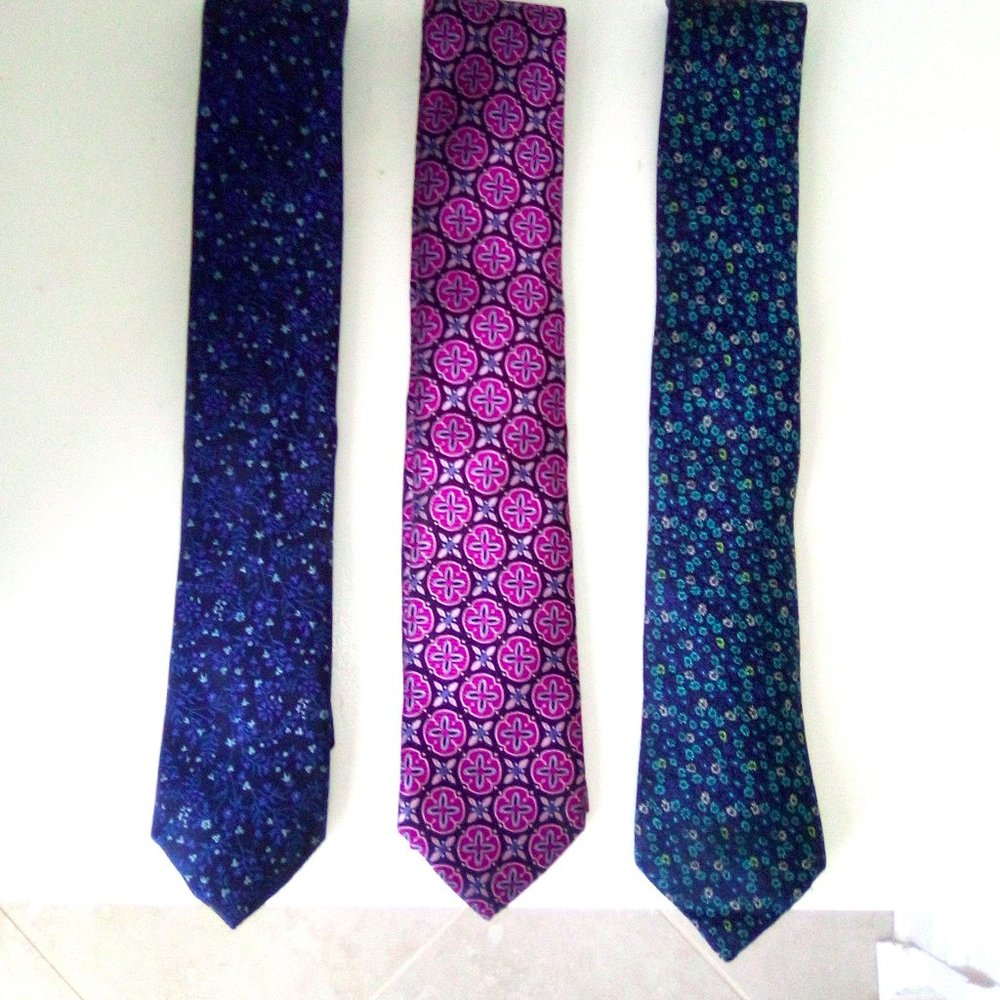 TED BAKER LONDON SILK TIES 3